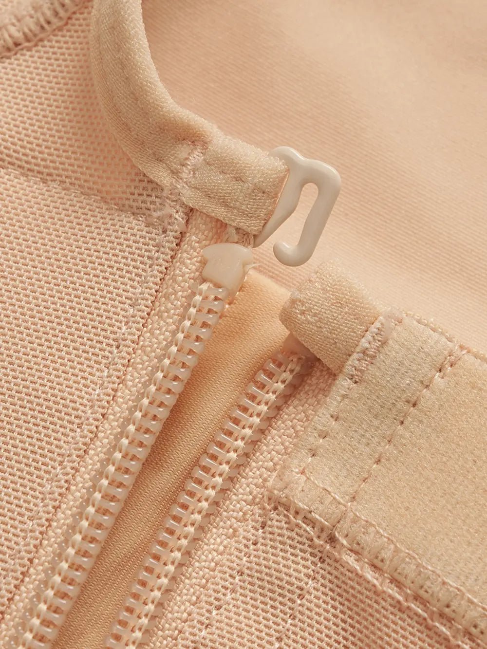 Full Size Side Zip Up Wide Strap Shapewear - Luxe Lane Apparel
