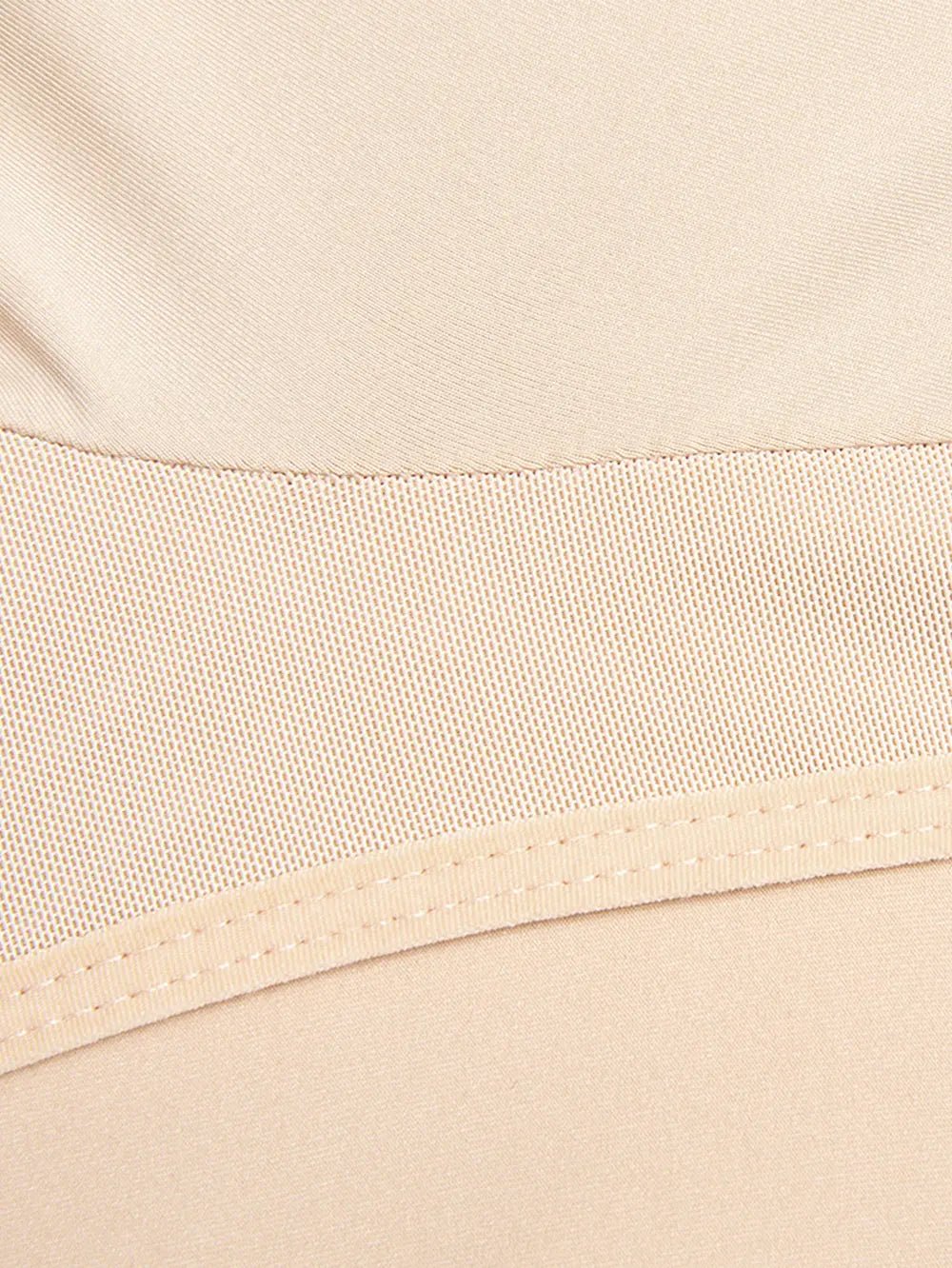 Full Size Zip Up Lace Detail Long Sleeve Shapewear - Luxe Lane Apparel