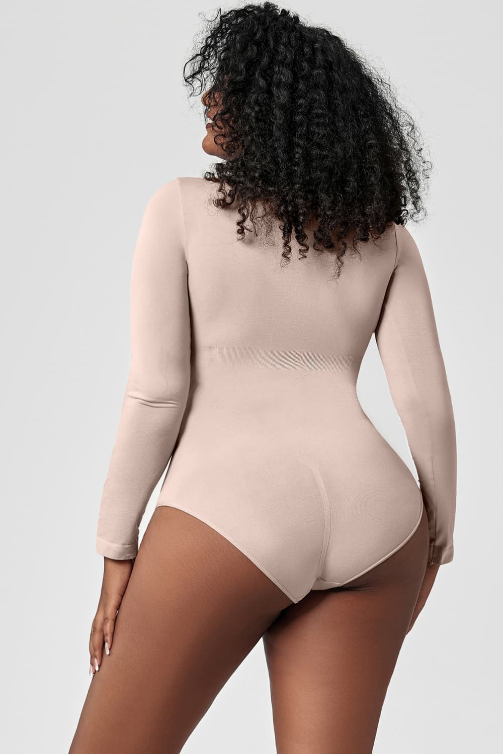 Long Sleeve Shaping Bodysuit - Luxe Lane Apparel