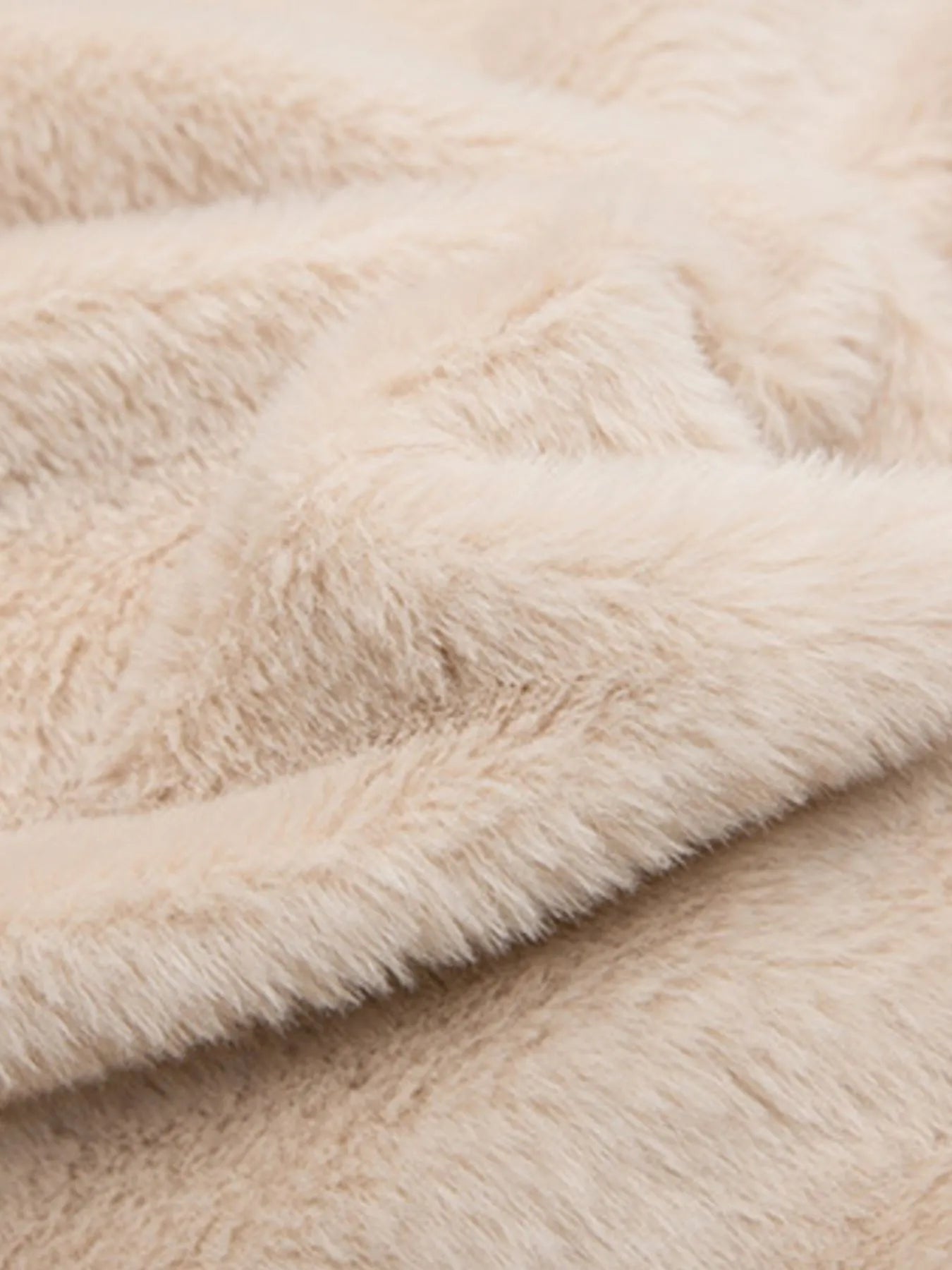 Men's Faux Fur Hooded Zip Up Jacket - Luxé Lane