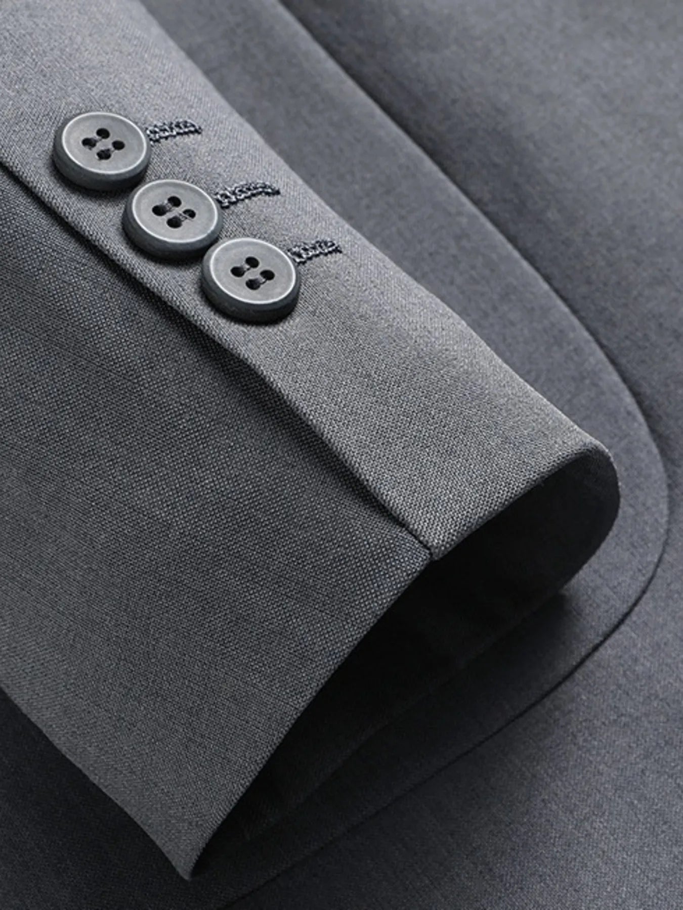 Men's Lapel Collar Long Sleeve Blazer - Luxé Lane
